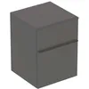 Image de Geberit Smyle Square Armoire latérale, 500357, 45x60x47cm, avec 2 tiroirs, Couleur: Lave/laqué Mat