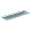 Image de Keramag Xeno 2 lavabo avec 2 trous pour robinet et sans trop-plein, 140x48cm, blanc, 500277001