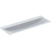 Image de Geberit Meuble-lavabo Xeno2 140x48 cm, 2 robinets, sans trop-plein, blanc alpin