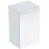 Image de Geberit Armoire latérale Smyle Square gauche, 36x60x32,6 cm, blanc brillant, 1 porte