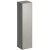 Image de Geberit Xeno 2 Armoire Haute 500503, 400x1700x351mm, 1 Porte et Miroir intérieur, Couleur: Laqué Gris Mat