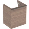 Image de Geberit Meuble sous lavabo Smyle Square 53,6x61,7x43,3 cm, 1 tiroir, bois N hick.