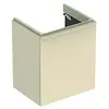 Image de Geberit Smyle Square Armoire sous lavabo, 500366, 536x617x433mm, avec 1 Porte, Ouverture à Gauche, 500.366.JL.1, Couleur: Gris Sable/laqué Brillant
