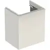 Image de Geberit Meuble sous lavabo Smyle Square 53,6x61,7x43,3 cm, 1 porte gauche, sable brillant