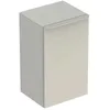 Image de Geberit Smyle Square Armoire latérale, 500360, 36x60x32,6cm, avec 1 Porte Ouverture à Gauche, 500.360.JL.1, Couleur: Gris Sable/laqué Brillant