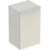 Image de Geberit Armoire latérale Smyle Square gauche, 36x60x32,6 cm, sable brillant, 1 porte
