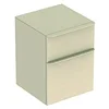 Image de Geberit Smyle Square Armoire latérale, 500357, 45x60x47cm, avec 2 tiroirs, 500.357.JL.1, Couleur: Gris Sable/laqué Brillant