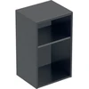 Image de Geberit Armoire latérale Smyle Square 36x60x29,9 cm, ouvert, mat lave