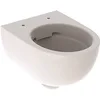 Image de Geberit Renova Compact Lave-Glace Mural, 500377, Projection raccourcie, sans Rebord, Forme fermée, Coloris: Blanc - 500.377.01.1