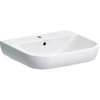 Image de Geberit Lavabo Smyle 55x48 cm, blanc, avec trou de robinet, avec trop-plein