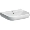 Image de Geberit Smyle 500228, 60 x 48 cm, avec robinet et trop-plein, couleur : Blanc