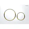 Image de Plaque de fixation Geberit Sigma20 pour rinçage à 2 quantités, 115.882.KK.1, Couleur: blanc