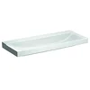 Image de Geberit Xeno 2 lavabo sans trou pour robinet, sans trop-plein, 120x48 cm blanc avec KeraTect, 500552011