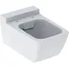 Image de Geberit WC suspendu, cuvette à chasse profonde Xeno2 KeraTect/blanc, 4,5 l, abattant fermé, sans bride