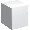 Image de Geberit Armoire latérale Xeno2 45x51x46,2 cm, 2 tiroirs, laqué brillant/blanc