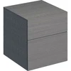 Image de Geberit Armoire latérale Xeno2 45x51x46,2 cm, 2 tiroirs, struct./gris foncé