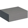 Image de Geberit Armoire latérale Xeno2 58x20x46,2cm, avec tiroir, structuré/noir-gris
