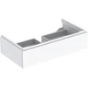 Image de Geberit Meuble sous lavabo Xeno2 88x22x46,2 cm, brillant/blanc, avec tiroir