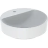Image de Geberit Vasque à poser VariForm d 45 cm, avec trou de robinet, sans trop-plein, ronde, blanche
