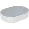 Image de Geberit Vasque à poser VariForm 55x40 cm, elliptique, blanc, sans robinet ni trop-plein