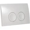 Image de Geberit Delta 21 115125111 Plaque de déclenchement 2 touches Blabc - 24 x 16 cm