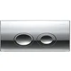 Image de Geberit   Bouton Poussoir Geberit delta21, pour double charge de chasse : chromé   Nte (115.125.21.1)