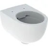 Image de Keramag Renova Nr. 1 Comfort WC suspendu, forme fermée, sans rebord, suspendu, surélevé, 500.694, Coloris: Blanc