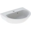 Image de Geberit Lavabo Renova 50x40 cm, blanc, avec robinet, avec trop-plein asymétrique