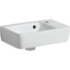 Image de Geberit Lavabo Renova Plan 36x25 cm, avec robinetterie, avec trop-plein, céramique blanche