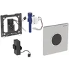 Image de Geberit 116.035. SN. 1   système de chasse électronique Sigma10, à batterie, acier inoxydable brossé/poli/brossé