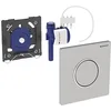 Image de Geberit 116.015. SN.1 - Système de téléchargement Sigma10, commande manuelle, acier inoxydable brossé/poli/brossé