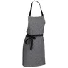 Image de Tablier gianna carreaux black 80 x 67 cm