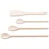 Image de Set 3 cuillères et spatule en bois de hêtre Kela