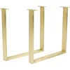 Image de Kare Design Pieds de Table Tavola Laiton Set de 2