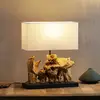 Image de KARE Nature Vertical Lampe de table Pied en bois flotté