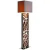 Image de KARE Nature Wave lampe sur pied avec bois