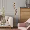Image de KARE Scala Balls lampe sur pied, à 6 lampes, or