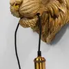 Image de KARE Animal Tiger Head applique murale avec prise de courant