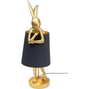 Image de Kare Design Lampe Animal Lapin 68cm dorée et Noire