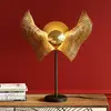 Image de KARE Bird Wings lampe à poser, laiton enduit