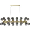 Image de Kare Design Suspension Atomic Balls 28 dorée