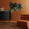 Image de KARE Feather Palm lampe sur pied plumes, verte