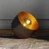 Image de KARE lampe de sol Apollon, noire, Ø 28 cm