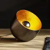 Image de KARE Apollon lampe de sol, noir, Ø 35 cm