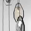 Image de KARE Suspension Diamond Fever Spiral noir à 5 lampes rondes