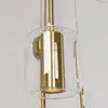Image de KARE Suspension Candy Bar, doré, acier, verre, 6 lampes