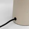 Image de KARE Lampe de table Bollie, pied en béton beige, verre opale hauteur 31 cm