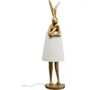 Image de Kare Design Lampadaire Animal Lapin 150cm doré