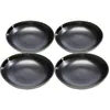 Image de Assiettes creuses Kassandra noires 23cm set de 4 Kare Design