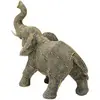 Image de KARE Figurine décorative Walking Elephant Pearls, hauteur 24 cm, gris